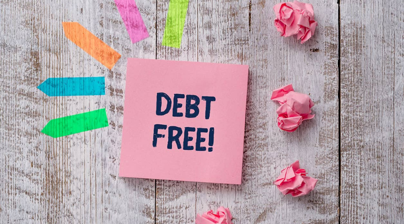 how to be debt free